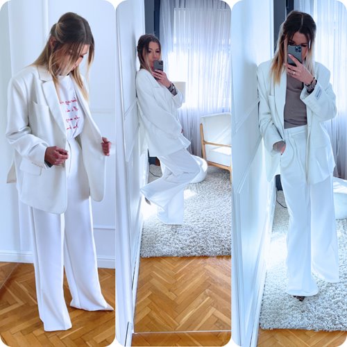 Marynarka oversize Viena wanilia