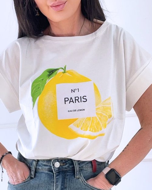 T-shirt Lemon Paris