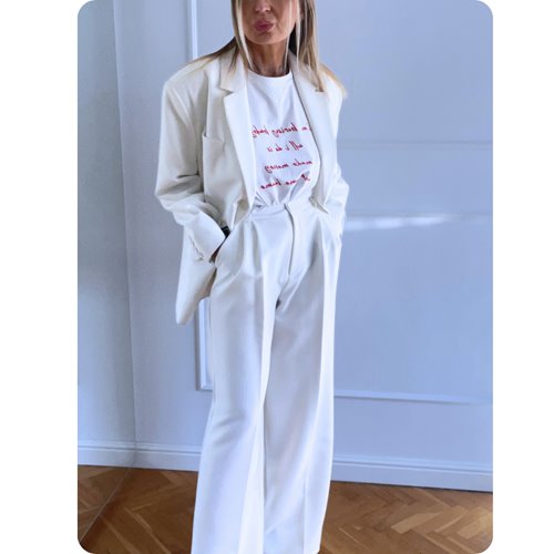 Marynarka oversize Viena wanilia